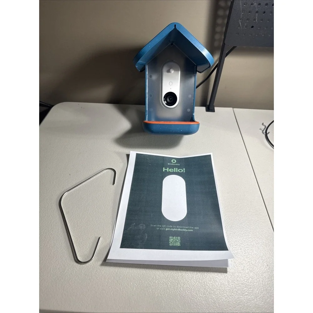 NEW Birdbuddy PRO Solar Smart Bird Feeder HDR 2K Slow Motion Video No Box NICE